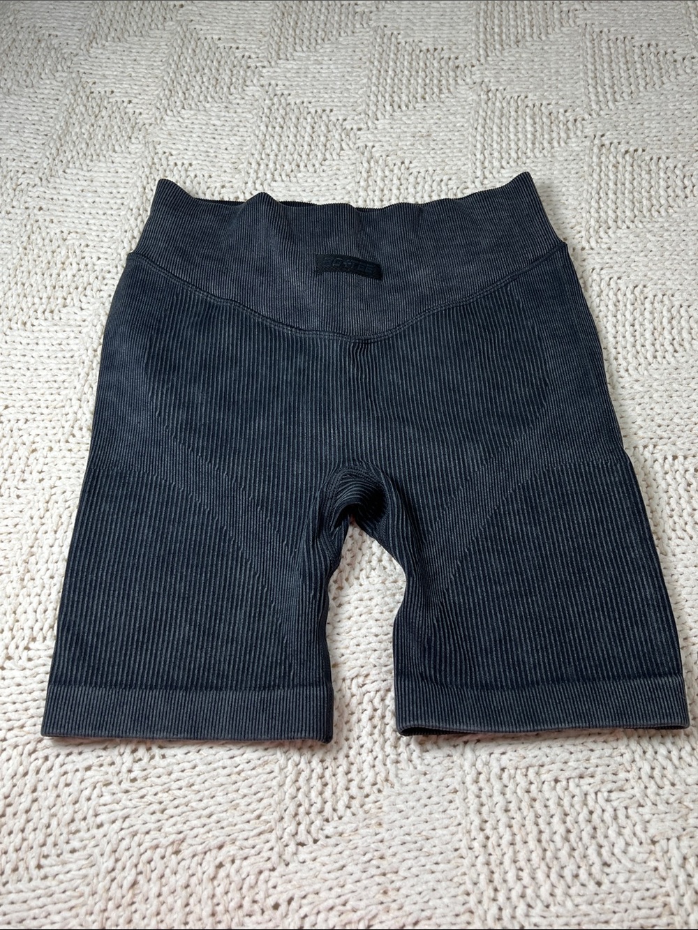 Bo+Tee "Own It" Seamless Ribbed Sculpt Shorts